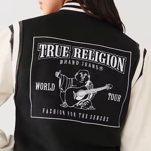 Concevez Votre Propre Logo Varsity Veste Femmes Dernière Mode Porter Col Ras Du Cou Collège Letterman Crop Vestes Adultes Filles - Product Image 4