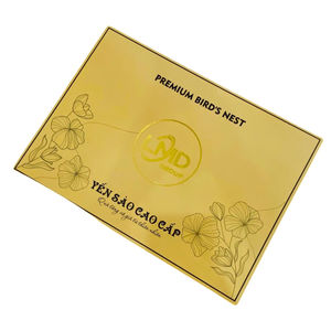 Custom Logo Foldable Coated Paper Shipping Carton Box <b>Gold</b> <b>Foil</b> Printed Stamping for Mascara Loose Powder Packaging - Product Image 3