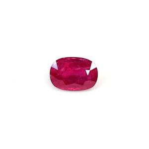 Rubis rouge naturel non traité de 2,75 carats, diamant de haute qualité, coupe ovale, pierre précieuse pour accessoires de bijouterie, taille personnalisée - Product Image 1