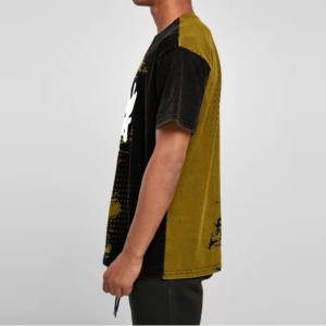 เสื้อยืดวินเทจสำหรับผู้ชายผ้าฝ้ายลายกรดล้างได้โลโก้ส่วนตัว - Product Image 2