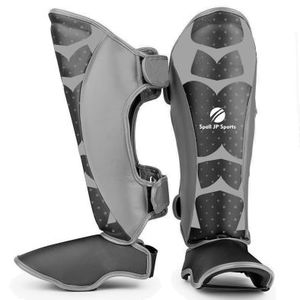 Protector de Espinilla de Boxeo Personalizado de Alta Calidad al por Mayor, Protector de Espinilla Impreso para Entrenamiento, Protector de Espinilla de Boxeo de Cuero Premium - Product Image 1