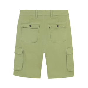 Nuevo 2025 de moda al aire libre Streetwear Multi bolsillos pantalones cortos de hombre 100% algodón Denim Loose Fit verde oliva Cargo Shorts para hombres - Product Image 2