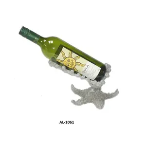 Алюминиевый держатель для винных бутылок, высокое качество и лучшее производство по оптовой цене, самый продаваемый металлический держатель для винных бутылок