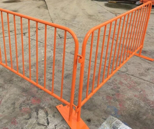 Barrières de contrôle de foule en acier galvanisé de haute qualité, style français, pour vélos, barricades temporaires pour festivals - Product Image 4