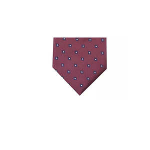 Cravatta da uomo elegante in misto seta, colore rosso intenso, taglia standard - Product Image 3