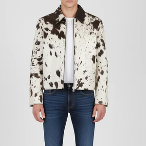 Chaqueta de Cuero Vacuno de Diseño Personalizado, Estilo Urbano, en Oferta, Precio Razonable, Chaqueta de Cuero Vacuno para Hombre - Product Image 3