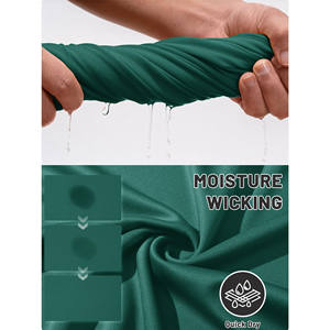 Polos de Golf Personalizados de Color Sólido, Diseño de Alta Calidad, Corte Ajustado, Logotipo Personalizado, Polos de Manga Corta para Hombre con Botones - Product Image 5