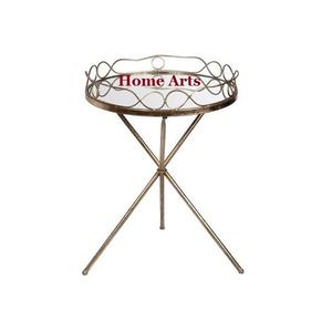 Plateau de service en métal et verre avec support, qualité supérieure, taille personnalisée, plateau à thé et café pour usage domestique et hôtelier - Product Image 5