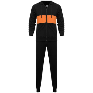 Vente en gros directe usine – Survêtement décontracté à capuche, couleurs et tailles personnalisables, en coton et polyester anti-boulochage - Product Image 4