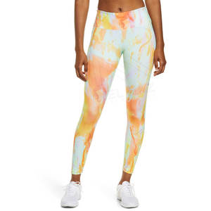 Leggings sin costuras para mujer con logotipo personalizado servicio directo de fábrica OEM color liso a la venta - Product Image 1