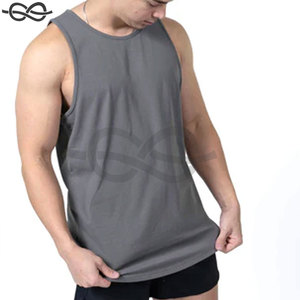 เสื้อกล้ามคอตตอนสำหรับผู้ชายเสื้อกล้ามสำหรับออกกำลังกายเล่นฟิตเนสพิมพ์ลายได้ตามต้องการ - Product Image 4