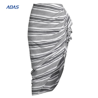 Jupe longue grande taille pour femme, service OEM personnalisé, impression numérique, velours côtelé, taille personnalisable, 1 pièce, coupe trapèze