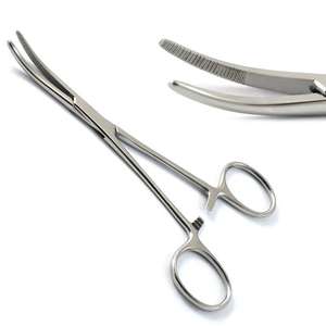 Pinces Kelly Forcep Premium, instruments chirurgicaux manuels en acier inoxydable, courbées et droites, certifiées CE classe II par Med Innovations - Product Image 4