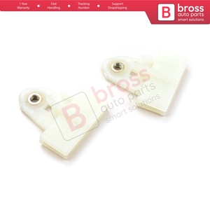 ตัวเชื่อมกระจกหน้าต่าง BWR5051 คลิปยึดกระจกหลัง สำหรับรถยนต์ Megane MK3 4/5 ประตู, Fluence, Qashqai J10 ด้านหน้า, Qashqai J10, Note E11 - Product Image 4