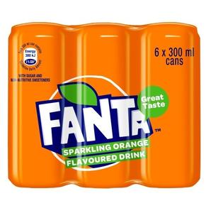 น้ำอัดลมสีส้ม fantaa 330มล. X 24กระป๋อง - Product Image 6