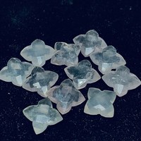 Perles de fleurs en quartz rose naturel sculptées à la main, forme de fleur, pierres précieuses sculptées à la main, pour la fabrication de bijoux, 12 mm
