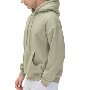 Sweats à capuche pour hommes Logo personnalisé Basics respirant en coton de couleur unie de grande taille Sweat à capuche d'hiver en polaire de qualité supérieure à quantité minimale de commande bas - Product Image 1