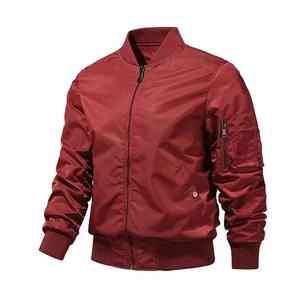 2025 New Spring <b>Summer</b> Bomber <b>Jacket</b> <b>Men</b> Solid Color Fashion Baseball <b>Jackets</b> New In Outerwears <b>Jackets</b> for <b>Men</b> - Product Image 3
