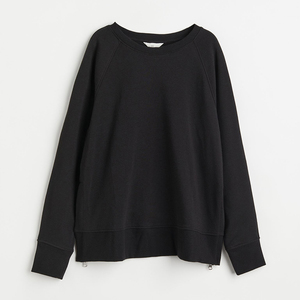 Sudaderas con logotipo personalizado para mujer, Sudadera larga informal con hombros descubiertos para mujer - Product Image 6