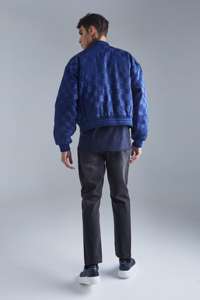 Chaqueta Varsity de béisbol Vintage Letterman de tela de poliéster con bordado de parche de chenilla de cadena de precio al por mayor para hombre - Product Image 2