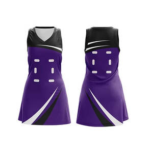 Pakistan Manufacturer Quick Dry Comfortable Polyester Fabric <b>Netball</b> Uniform Low MOQ Cheap Price Lightweight <b>Netball</b> Uniform - Product Image 4