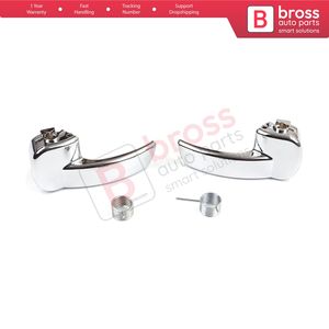 Manija Cromada Interior de Puerta Delantera o Trasera Derecha e Izquierda BDP917 para Qashqai 2007-2013 J10 Dualis 80670JD00E 80671JD00E - Product Image 4