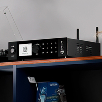 Sistema de Sonido Inalámbrico para el Hogar con Formato de Audio sin Pérdidas, Amplificador Multizona con Construcción Metálica