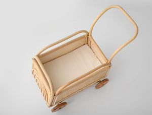 Meilleure vente Poussette pour enfants Poupée faite à la main Chariot Poussette pour bébé pour enfant - Product Image 2