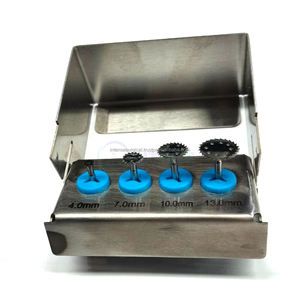 Kit de 4 Discos de Sierra de Acero Inoxidable para Implantes Dentales, Herramientas de Corte de Alta Precisión para Elevación Ósea - Product Image 2