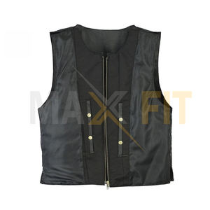 Gilet de moto en toile respirante de haute qualité pour homme MAXFIT ENTERPRISES, service OEM, design personnalisé, décontracté, cuir d'hiver - Product Image 3