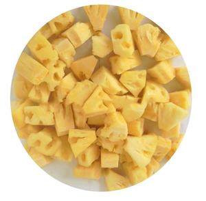 Vietnam morceaux d'ananas congelés IQF cubes d'ananas pour Smoothie jus Cocktail Pizza garniture salade en vrac en gros approvisionnement d'exportation - Product Image 1