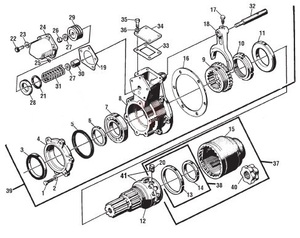 Nuevo diferencial MAK para camión <span class=keywords><strong>DN</strong></span>, divisor de potencia interno CAM, 27 dientes estriados, material 20CrMnTi, CRDPC 92/112 32KN38/32KN241, forjado - Product Image 6