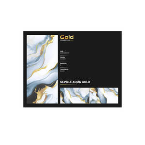 600*1200mm brillant porcelaine poli vitré or veine blanc sol mur marbre Look dalle carreaux - Product Image 1