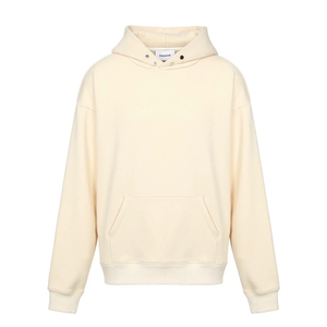 Sweat à capuche à fermeture éclair personnalisé 3D pour hommes Sweatshirts surdimensionnés en coton épais avec épaule tombante et logo brodé pour l'hiver - Product Image 6