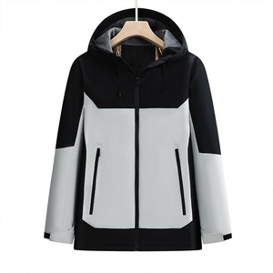 New Title <b>Winter</b> Windproof Soft Shell <b>Jacket</b> for <b>Men</b> Women Custom Logo Embroidery Thick Fleece Lining Stand <b>Waterproof</b> Workwear - Product Image 2