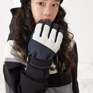 Gants de ski personnalisés de qualité supérieure Gants de ski d'extérieur en cuir coupe-vent Gants de ski d'hiver à bas prix avec logo personnalisé - Product Image 6