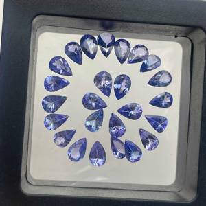 Natural Tanzanite Pear Cut Loose Gemstone Lot 3 CT Tanzanite Faceted New Gemstone for Jewelry <b>Crafts</b> Tanzanite Stunning Gemstone - Product Image 1