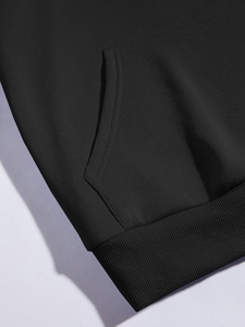 เสื้อฮู้ดและสเวตเตอร์แบบสวมหัวใส่ได้ทั้งชายและหญิงผ้าฝ้ายธรรมดาทรงโอเวอร์ไซส์ผ้านุ่มใส่สบายสำหรับฤดูหนาว - Product Image 4