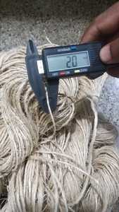 Plátano natural de fibra de hilo en 2 mm de espesor adecuado para su uso por la alfombra y alfombra tejedores hecho de 100% de fibra de banana - Product Image 4