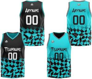 Personalizado Reversible Baloncesto Jersey Pantalones Cortos Uniformes Poliéster Uniformes Impreso Logo Alta Calidad Uniforme Ropa Deportiva industria - Product Image 4