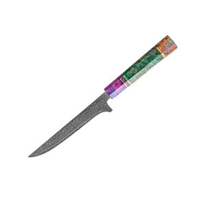 Cuchillo de chef de 8 pulgadas, cuchillo de cocina de Damasco, 67 capas de acero de Damasco con mango de madera - Product Image 3