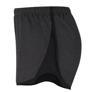 Pantalones cortos para correr de gimnasio con cintura elástica de alta calidad para mujer, pantalones cortos de entrenamiento transpirables suaves de poliéster 100%, pantalones cortos personalizados con bolsillo - Product Image 2