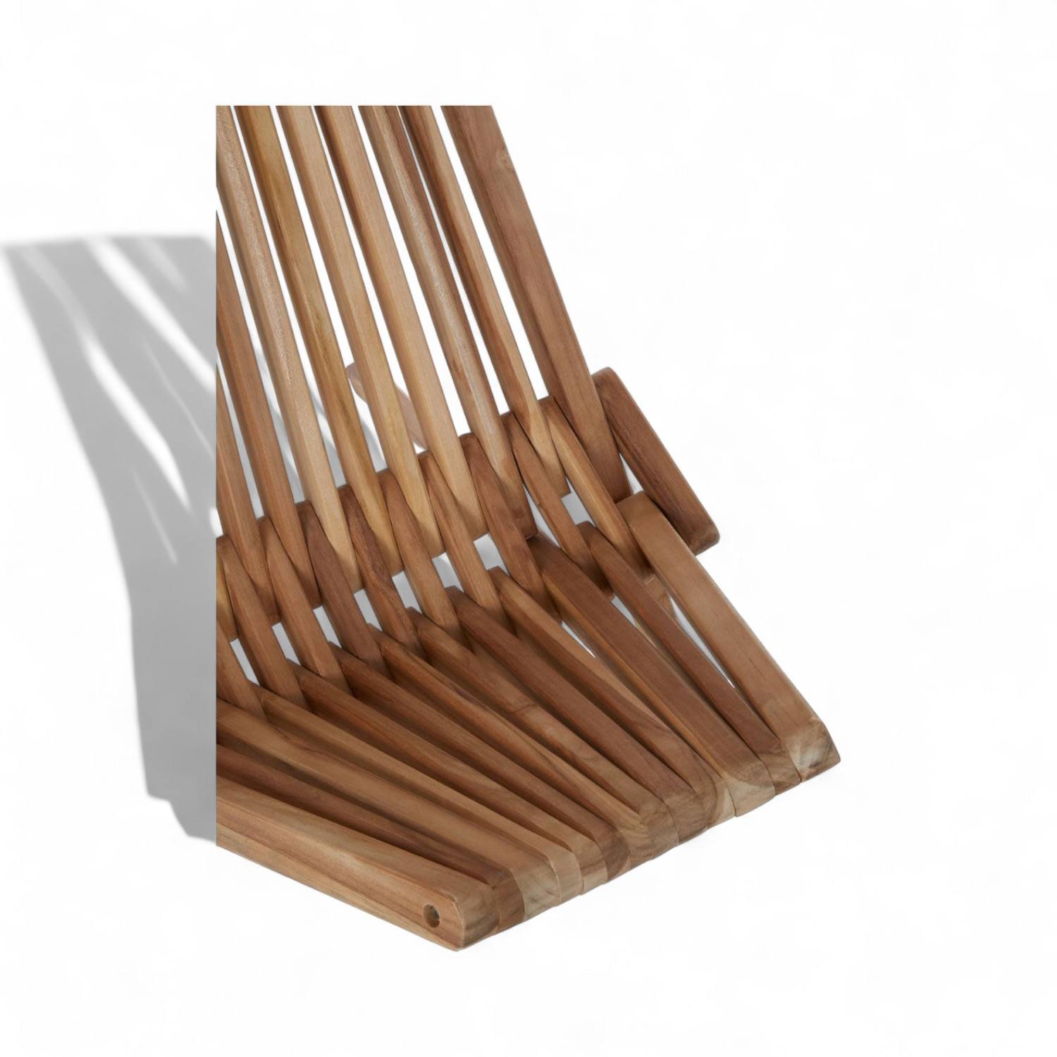 Untreated Natural Teak in Smooth Sanding