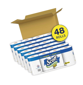 <b>Cheap</b> Scott Rapid Dissolving <b>Toilet</b> Paper Forty Eight Double <b>Rolls</b> Bulk Purchase Great Value Septic - Product Image 6
