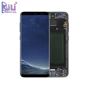 KULI Suitable for Samsung S8 S9+Plus Original G9650 N9500 NOTE 8 NOTE 9 Framed Curved Screen Assembly