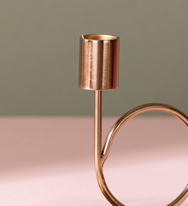 Vintage Metal <b>Brass</b> Candle Stick Metal Candle Holder and Candle Stand Stick for Wedding Dinner Table Decor - Product Image 2