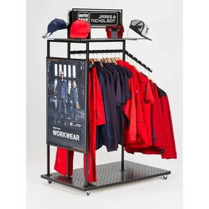 Espositore in Acciaio per Punti Vendita, Accessorio Essenziale per Merchandising Promozionale - Product Image 3