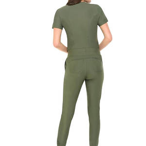 Uniforme de Enfermería con Logotipo Personalizado, Uniforme de Enfermería con Bolsillo, Precio Barato, Venta Al por Mayor - Product Image 3