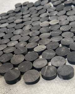 Botones de cuerno de búfalo negro a granel al por mayor Material natural para diseño de moda - Product Image 2