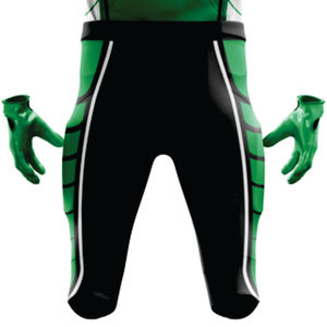 ชุดเล่นฟุตบอลสำหรับผู้ชายชุดเล่นกีฬาสีดำสีเขียวเสื้อผ้าทอลายทแยงระบายอากาศได้ดี - Product Image 6